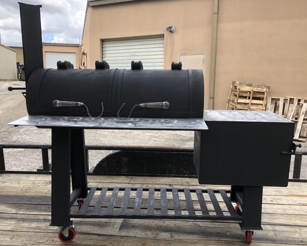 Custom BBQ pit